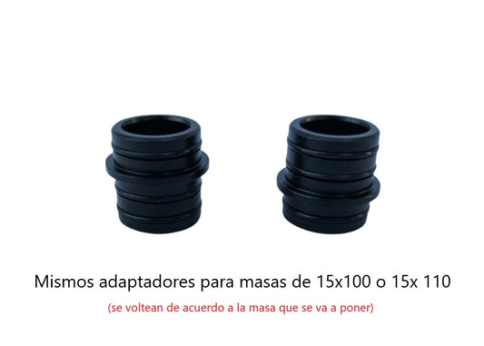 Adaptadores para rack de succion EMPIRE eje 15x110mm