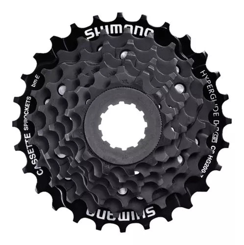 Cassette SHIMANO 7vel 12-28 HG200 Negro