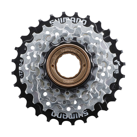 Cassette con Rosca 7vel SHIMANO MF-TZ510 14-28 Plata/negro