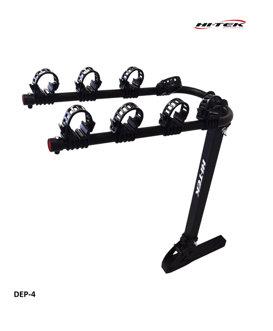 Rack HI-TEK de Tirón DEPRO 4 Bicis Negro