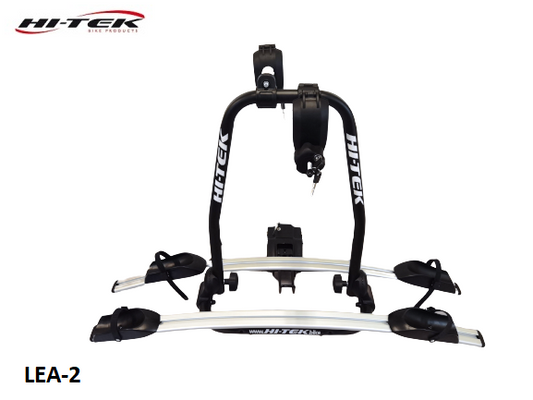 Rack HI-TEK de Tirón LEADER 2 Bicis Negro