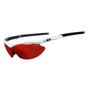 Lentes Tifosi SLIP Blanco 3 micas Claro/Rojo/Clarion Rojo