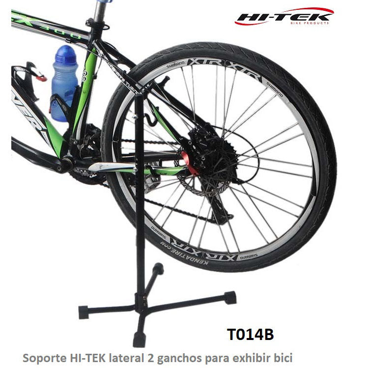 Soporte HI-TEK 2 ganchos laterales parar bici