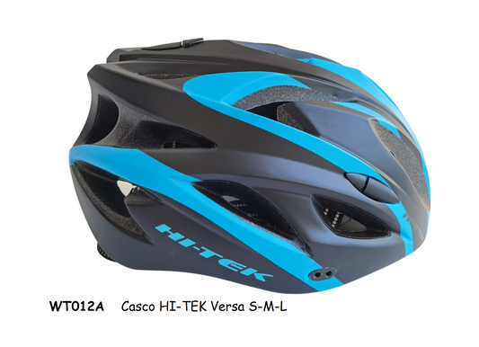 Casco HI-TEK Versa Azul/Negro con Vicera